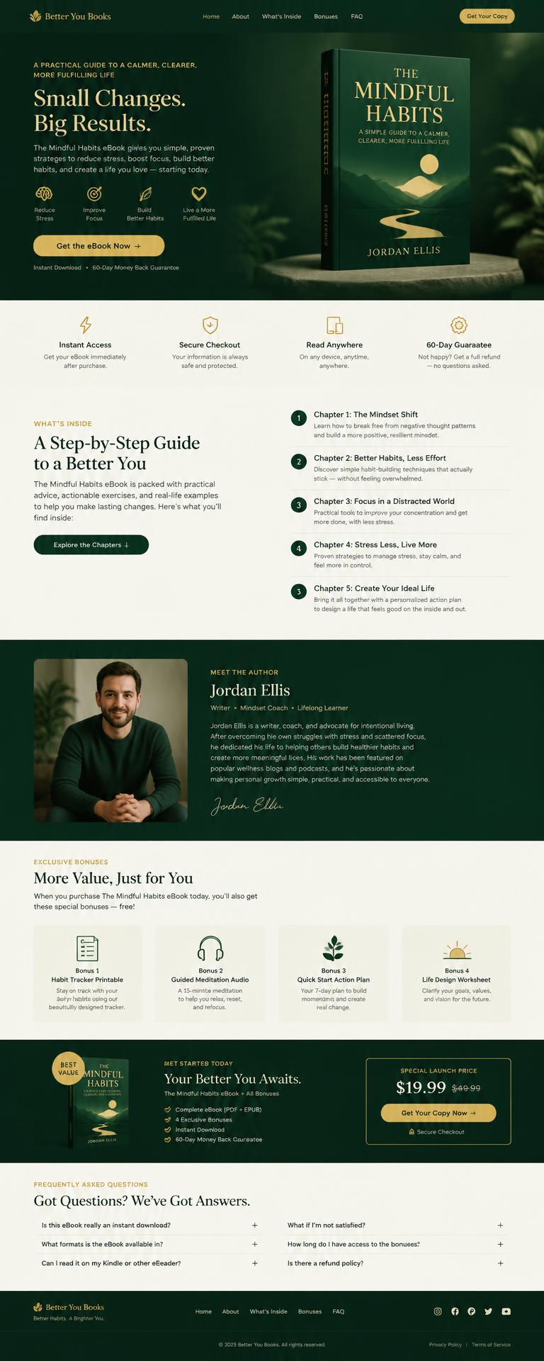 eBook sales page sample